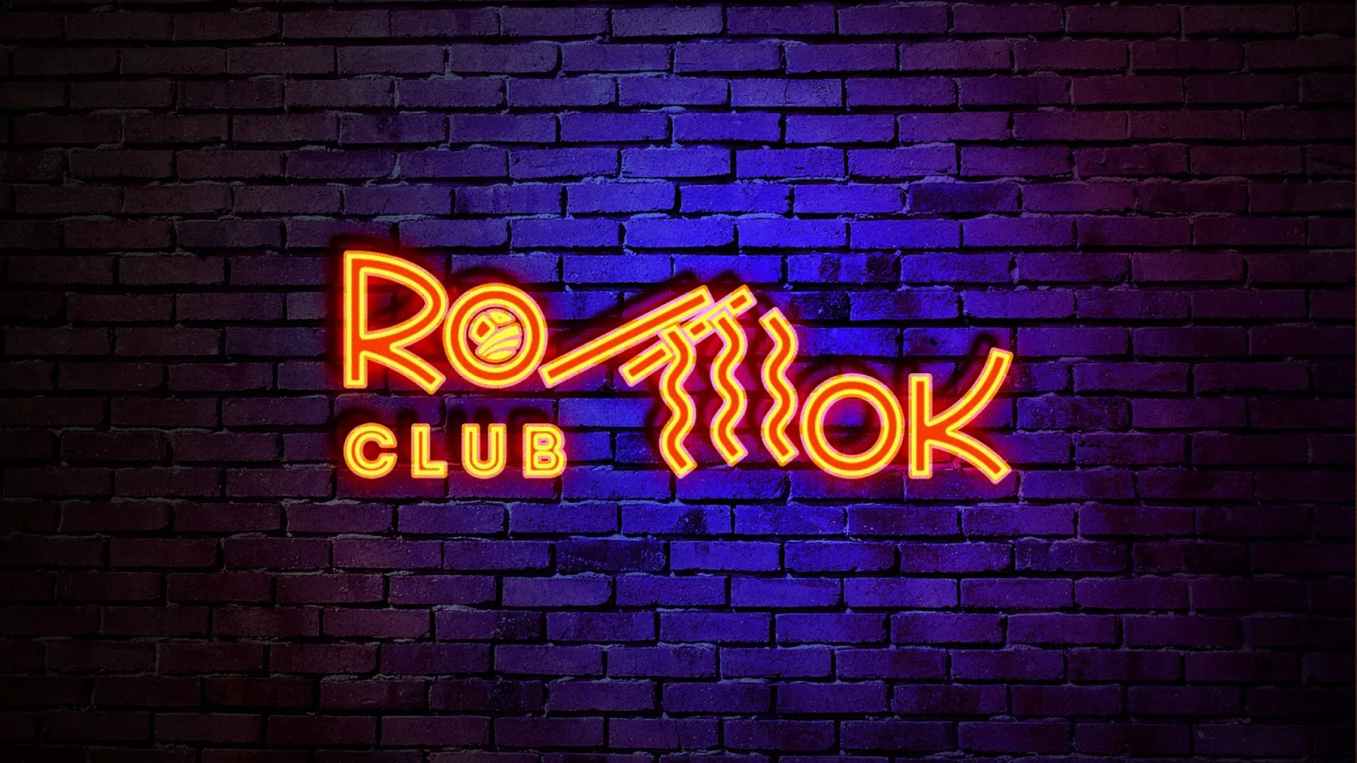 Разработка светящейся интерьерной вывески суши-бара «Roll Wok Club» в Комсомольске Разработка светящейся интерьерной вывески суши-бара «Roll Wok Club» в Комсомольске